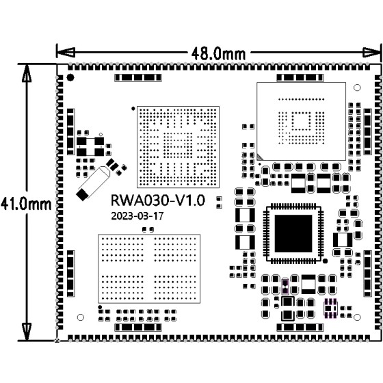 Más barato que Orange Pi y Raspberry Pi Allwinner A133 Core Board 1G 8G para placa y placa de desarrollo Android